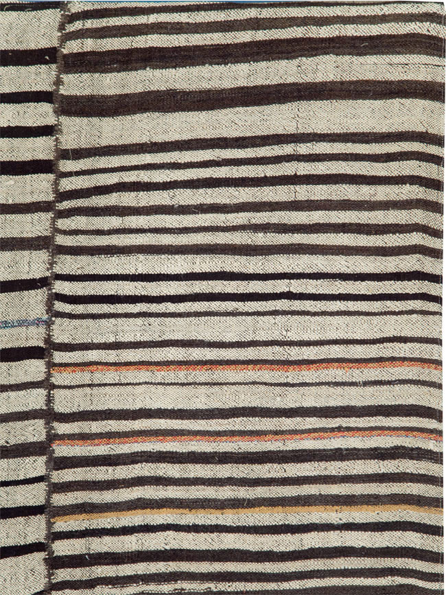 Vintage Persian Flatweave Kilim, No.28534 - Galerie Shabab