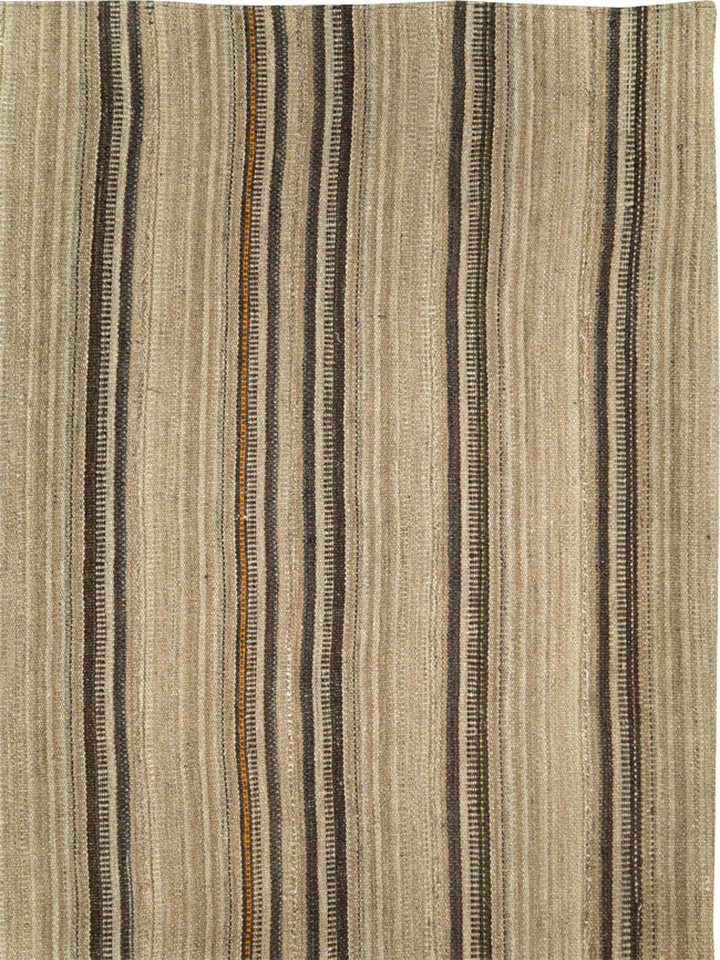 Vintage Persian Flatweave Kilim, No.28535 - Galerie Shabab