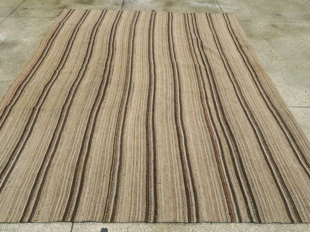 Vintage Persian Flatweave Kilim, No.28535 - Galerie Shabab