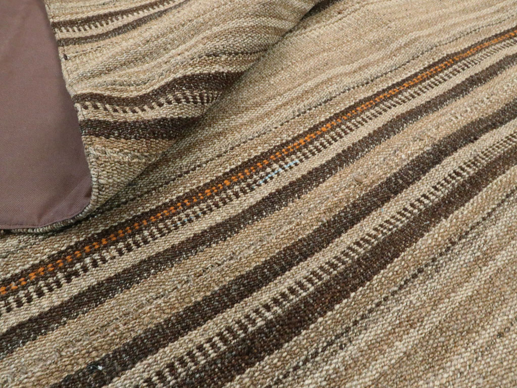 Vintage Persian Flatweave Kilim, No.28535 - Galerie Shabab