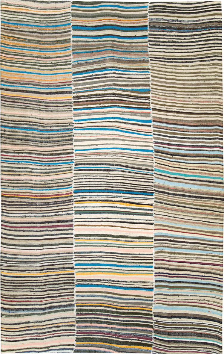 Vintage Persian Flatweave, No.28536 - Galerie Shabab