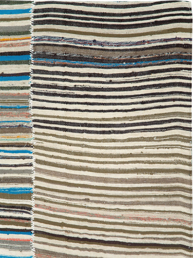 Vintage Persian Flatweave, No.28536 - Galerie Shabab