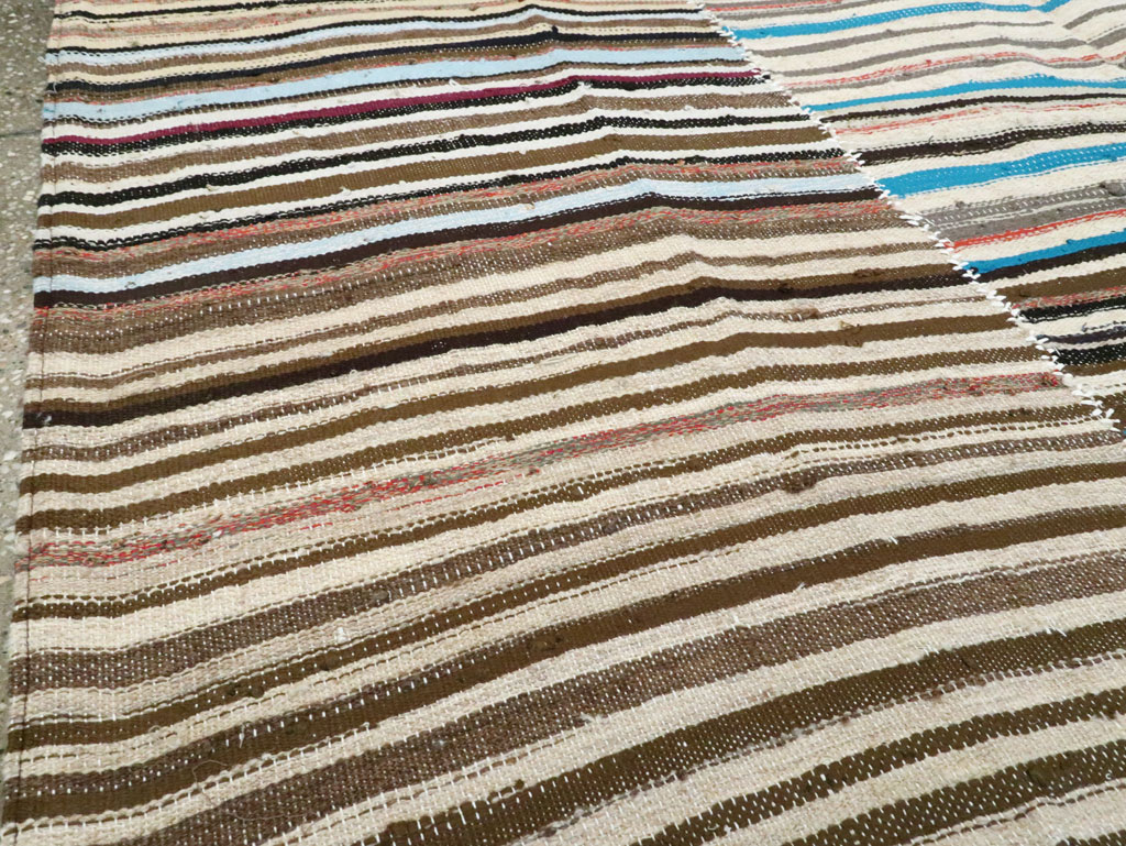 Vintage Persian Flatweave, No.28536 - Galerie Shabab