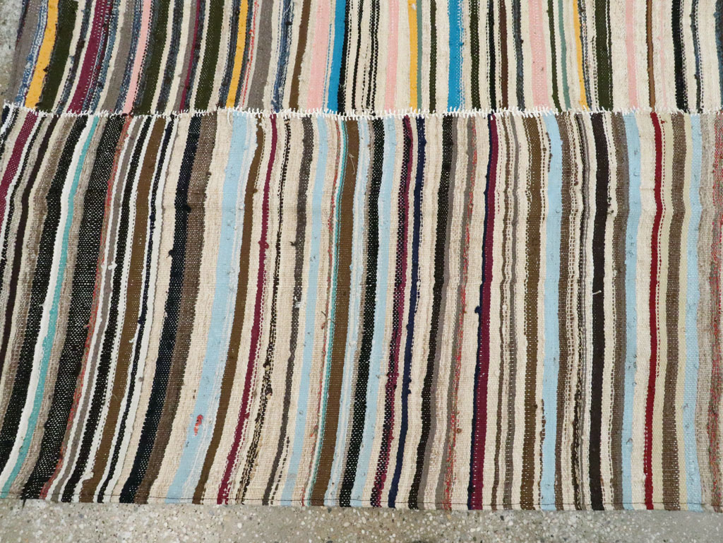 Vintage Persian Flatweave, No.28536 - Galerie Shabab