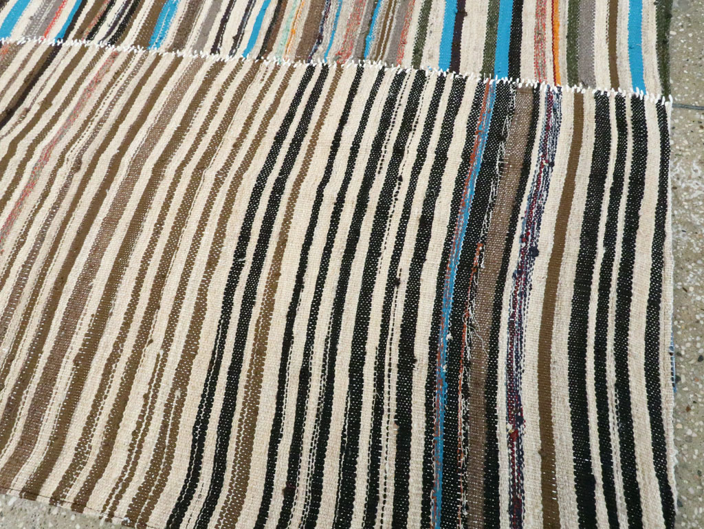 Vintage Persian Flatweave, No.28536 - Galerie Shabab