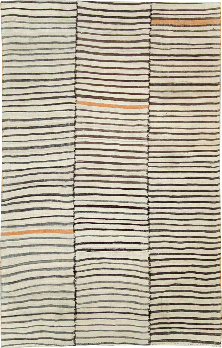 Vintage Persian Flatweave Kilim, No.28539 - Galerie Shabab