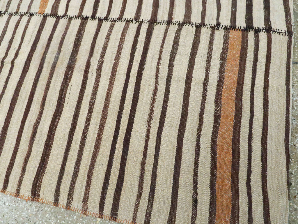 Vintage Persian Flatweave Kilim, No.28539 - Galerie Shabab