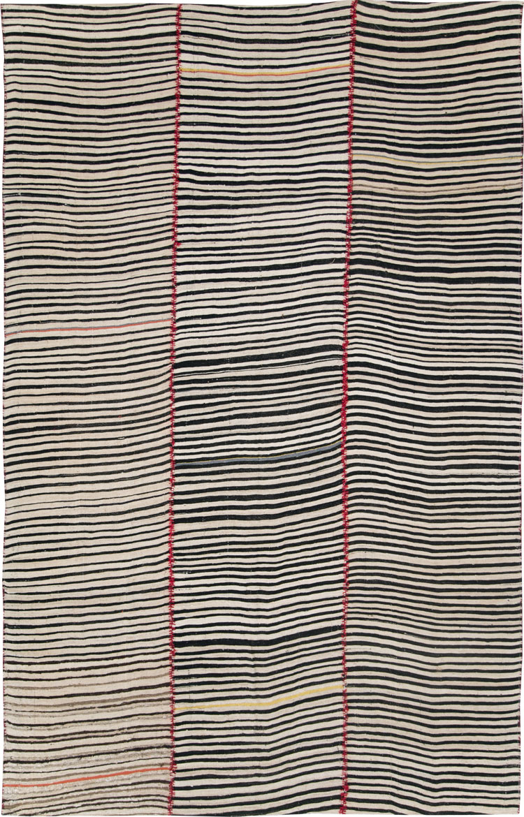 Vintage Persian Flatweave, No.28541 - Galerie Shabab