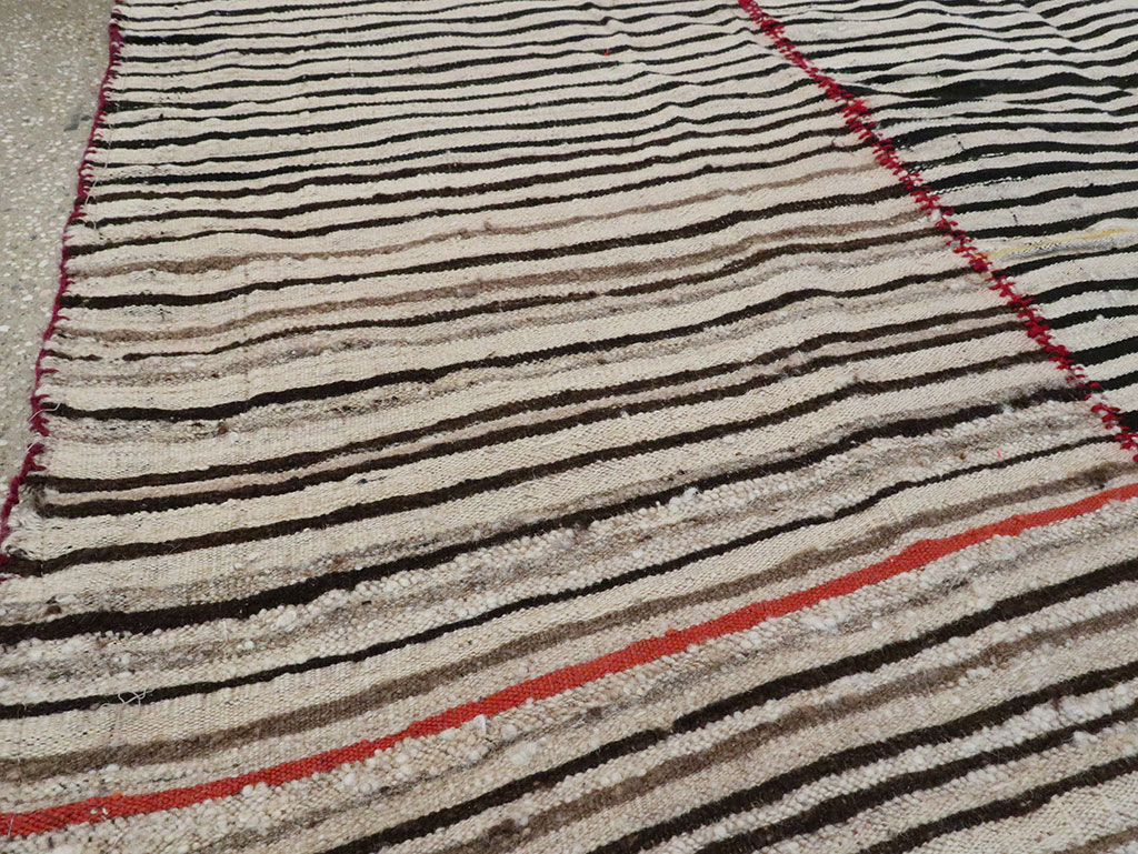 Vintage Persian Flatweave Kilim , No.28541 - Galerie Shabab