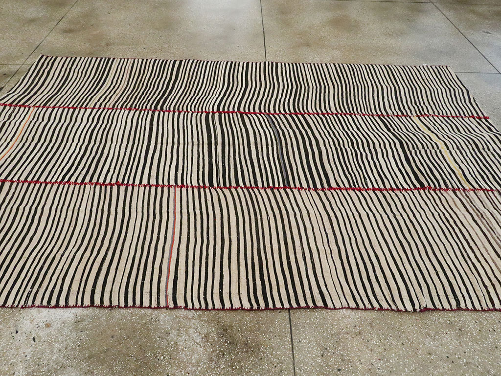 Vintage Persian Flatweave, No.28541 - Galerie Shabab