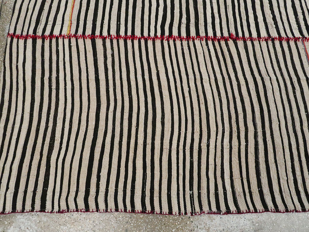 Vintage Persian Flatweave, No.28541 - Galerie Shabab