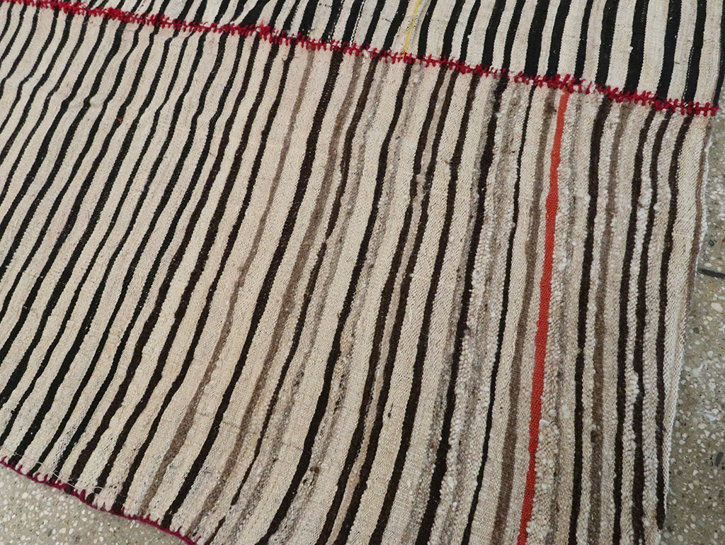 Vintage Persian Flatweave, No.28541 - Galerie Shabab