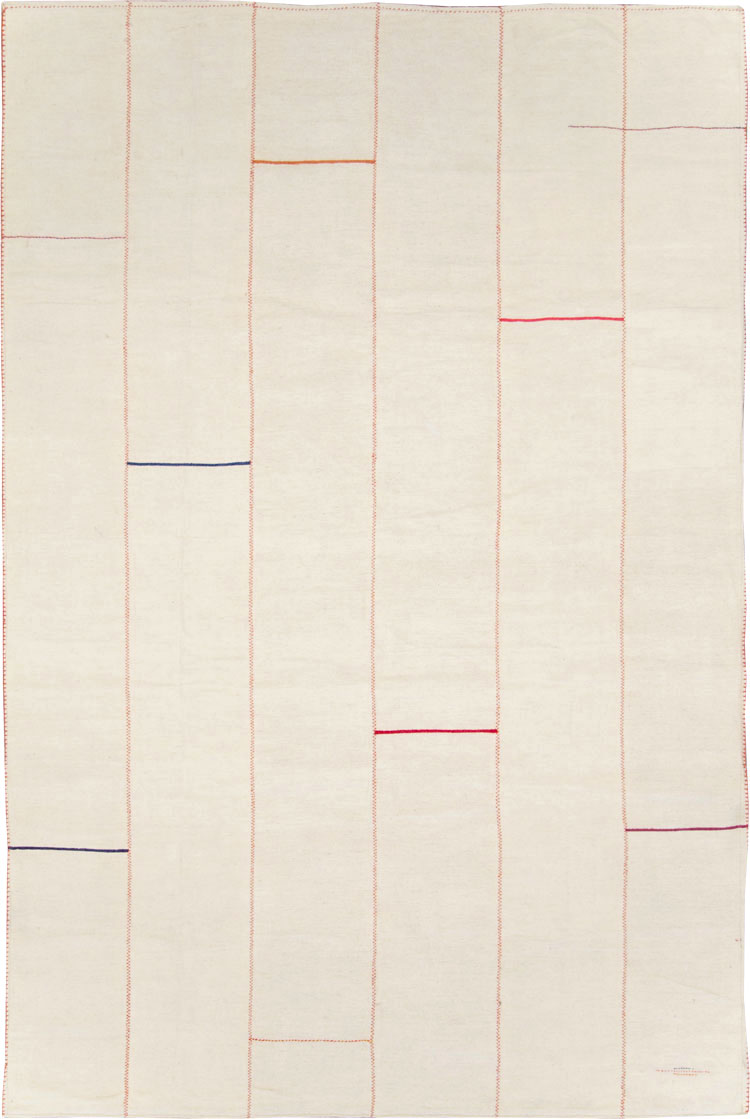 Modern Persian Flatweave Kilim, No.28544 - Galerie Shabab