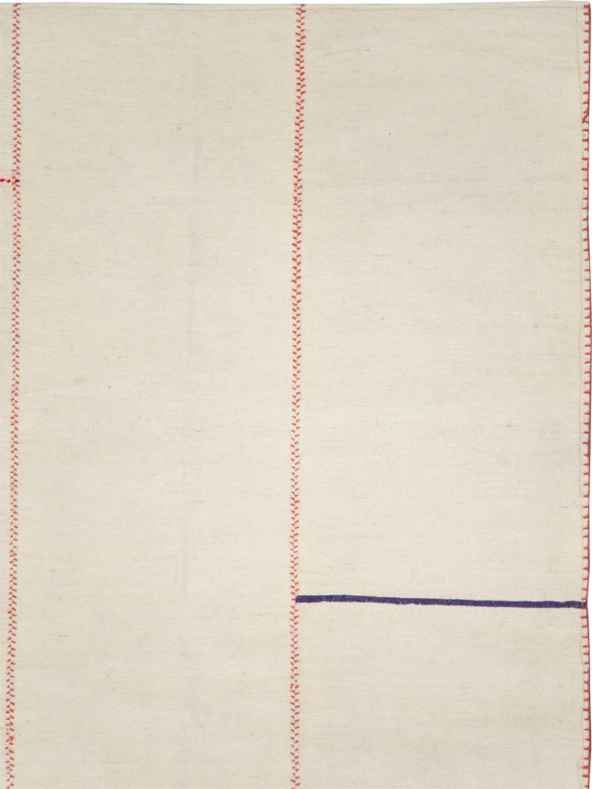 Modern Persian Flatweave Kilim, No.28544 - Galerie Shabab