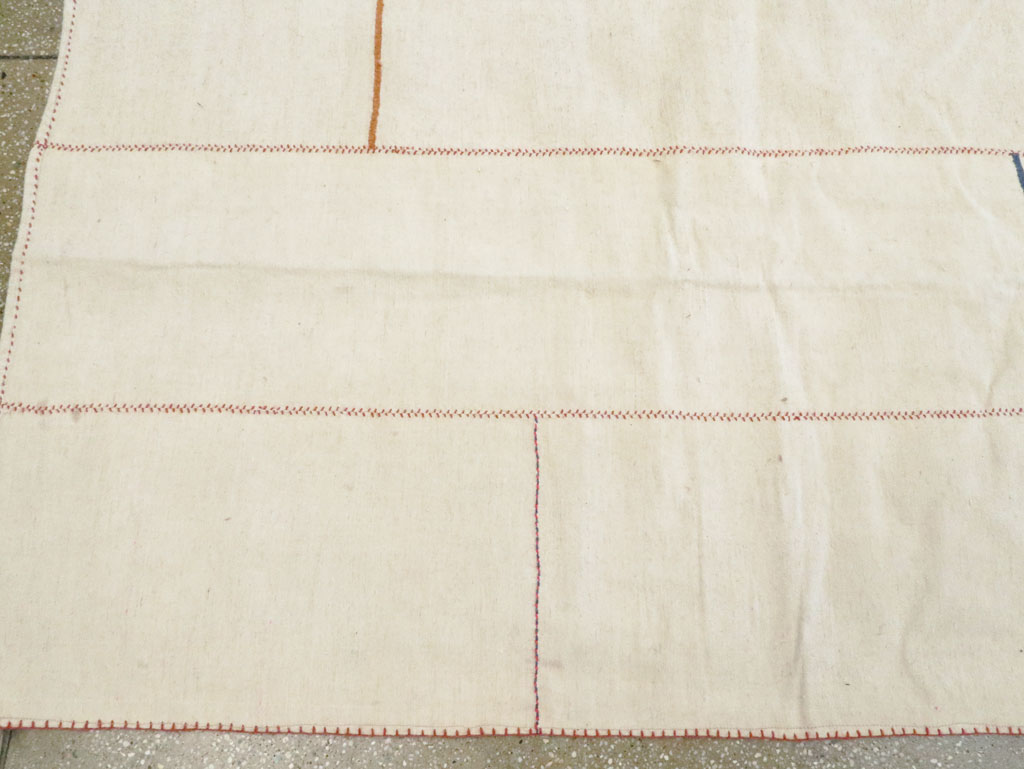 Modern Persian Flatweave Kilim, No.28544 - Galerie Shabab