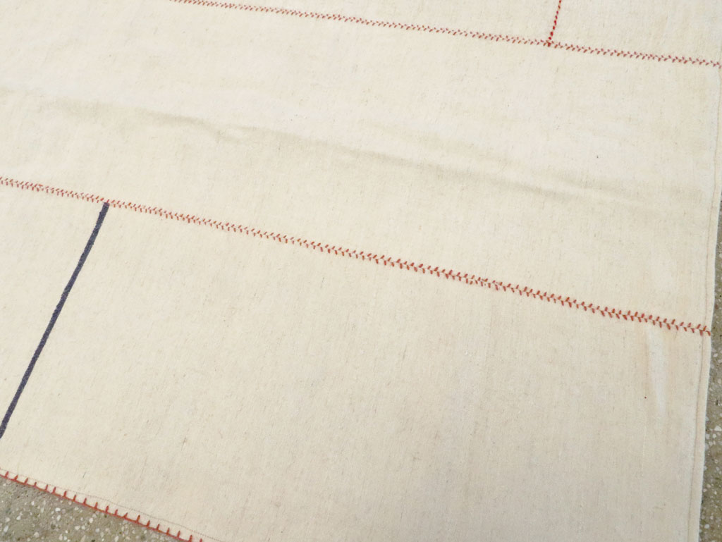 Modern Persian Flatweave Kilim, No.28544 - Galerie Shabab