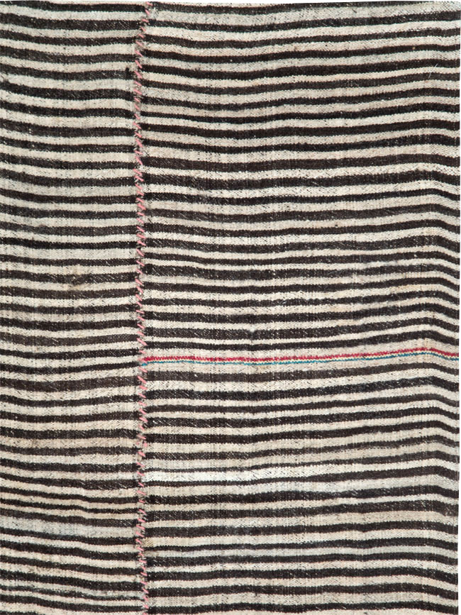 Vintage Persian Flatweave, No.28546 - Galerie Shabab