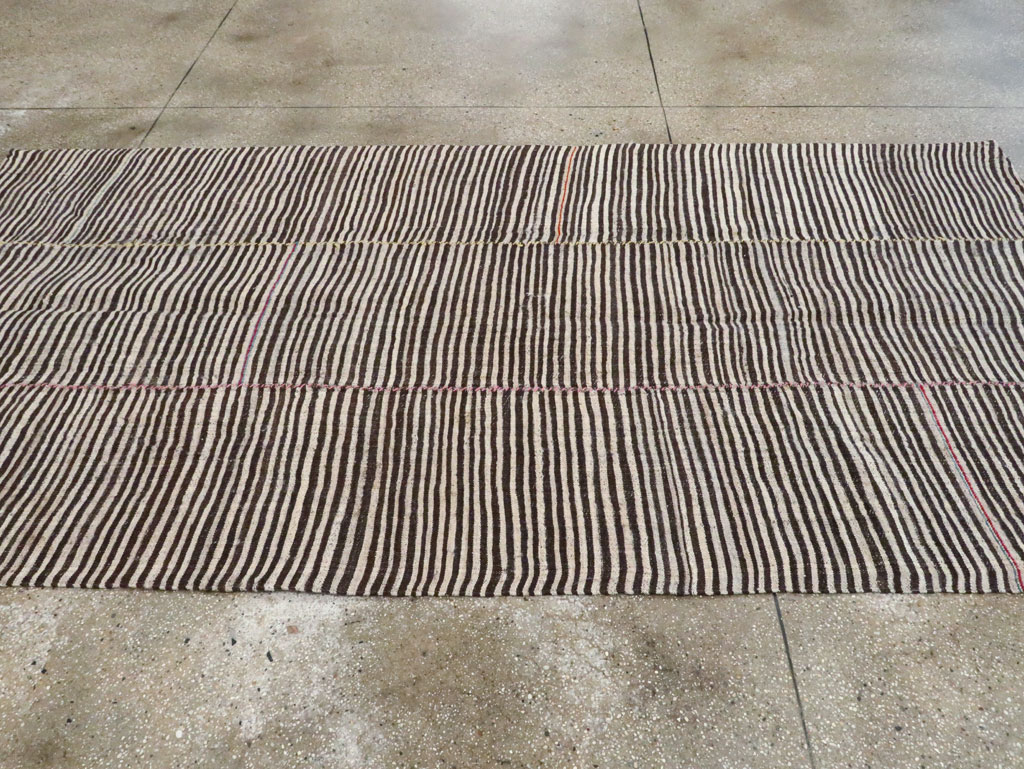 Vintage Persian Flatweave, No.28546 - Galerie Shabab
