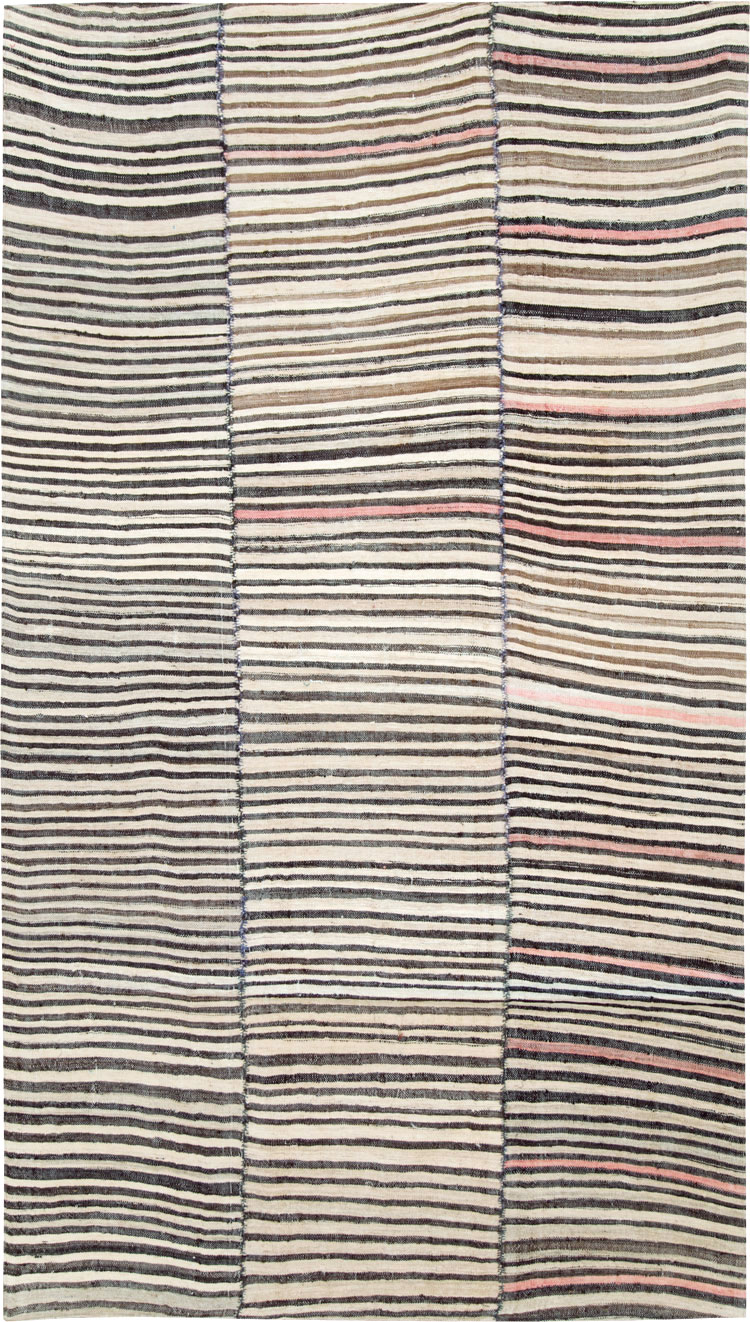 Vintage Persian Flatweave, No.28547 - Galerie Shabab