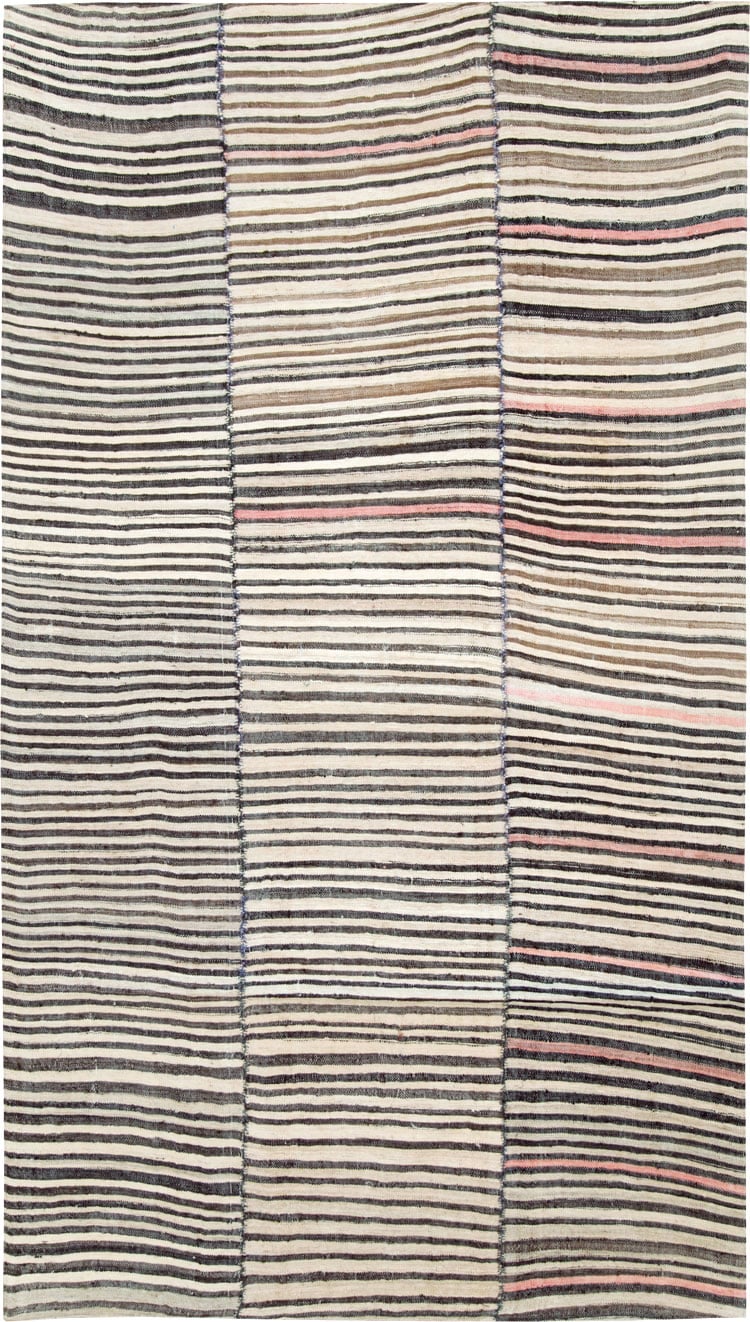 Vintage Persian Flatweave, No.28547 - Galerie Shabab