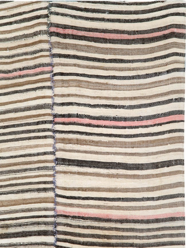 Vintage Persian Flatweave, No.28547 - Galerie Shabab