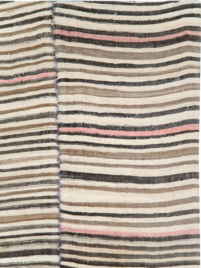 Vintage Persian Flatweave, No.28547 - Galerie Shabab