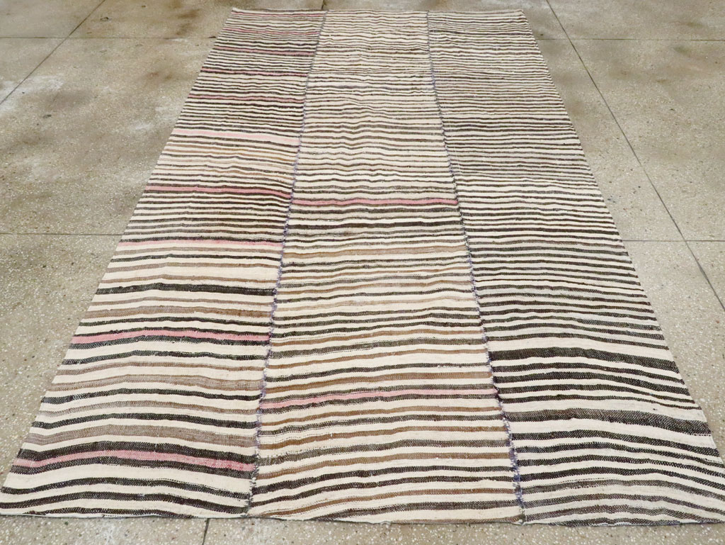 Vintage Persian Flatweave, No.28547 - Galerie Shabab
