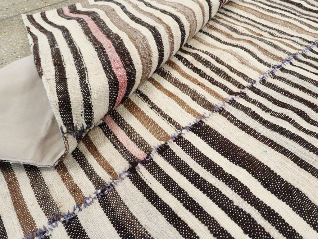 Vintage Persian Flatweave, No.28547 - Galerie Shabab