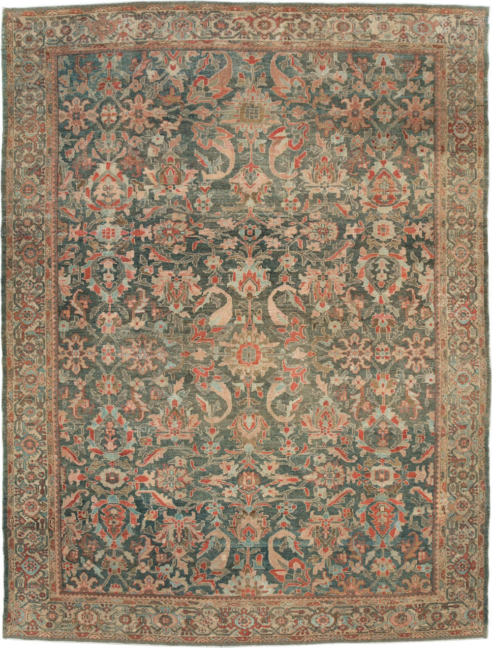 Antique Persian Malayer Carpet, No.28555 - Galerie Shabab