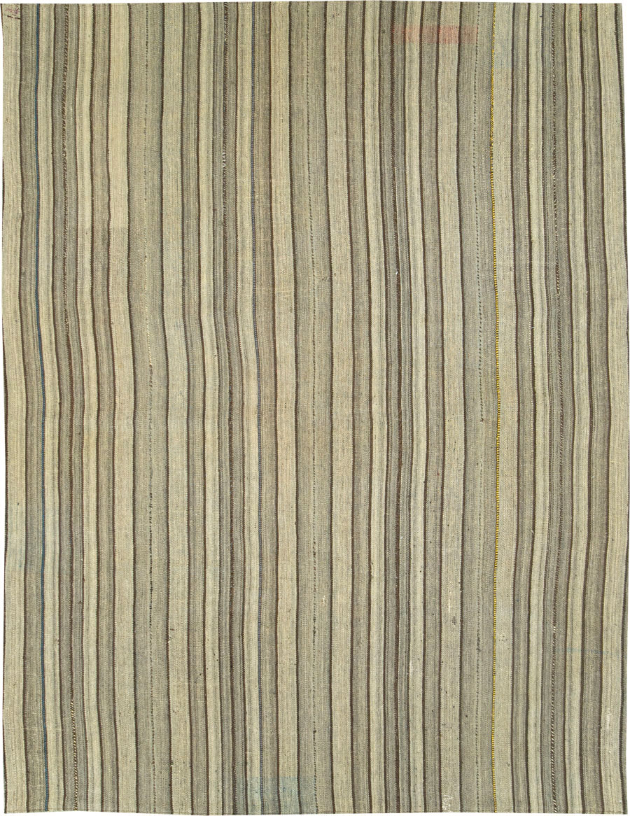 Vintage Persian Flatweave Kilim, No.28559 - Galerie Shabab