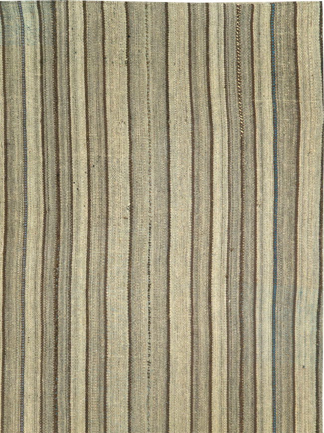 Vintage Persian Flatweave Kilim, No.28559 - Galerie Shabab