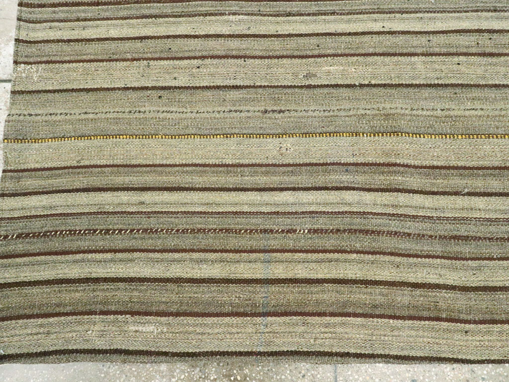 Vintage Persian Flatweave Kilim, No.28559 - Galerie Shabab