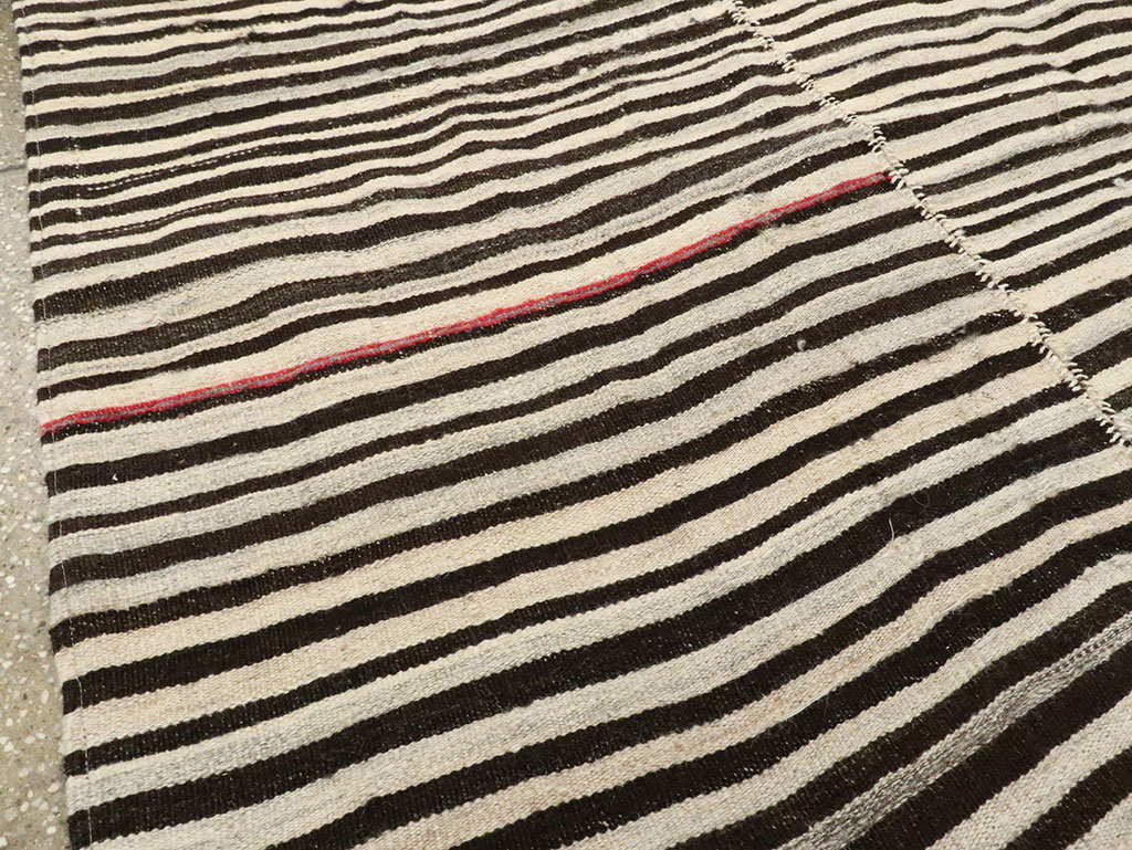 Vintage Persian Flatweave, No.28562 - Galerie Shabab