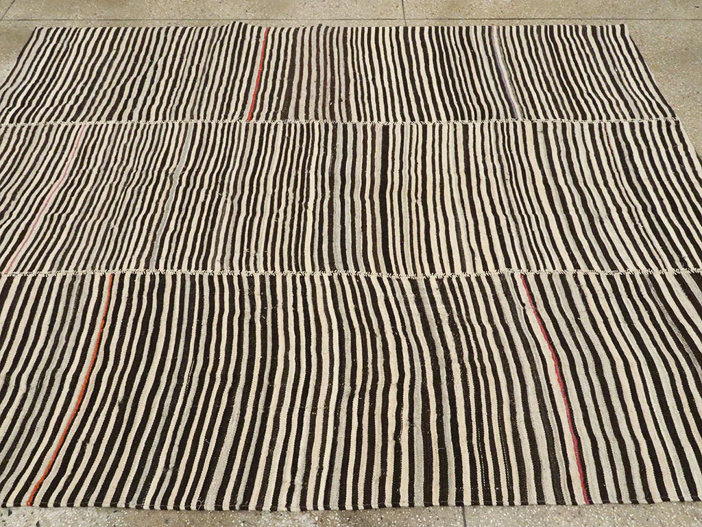 Vintage Persian Flatweave, No.28562 - Galerie Shabab