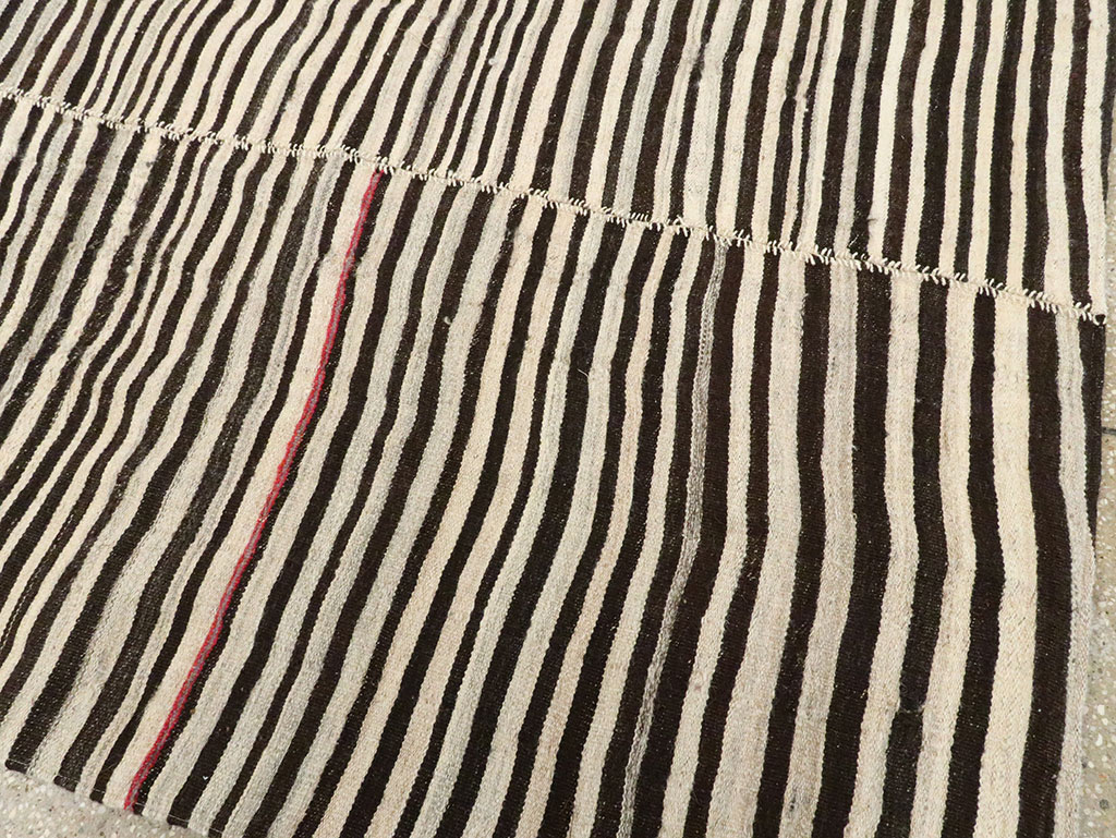 Vintage Persian Flatweave, No.28562 - Galerie Shabab