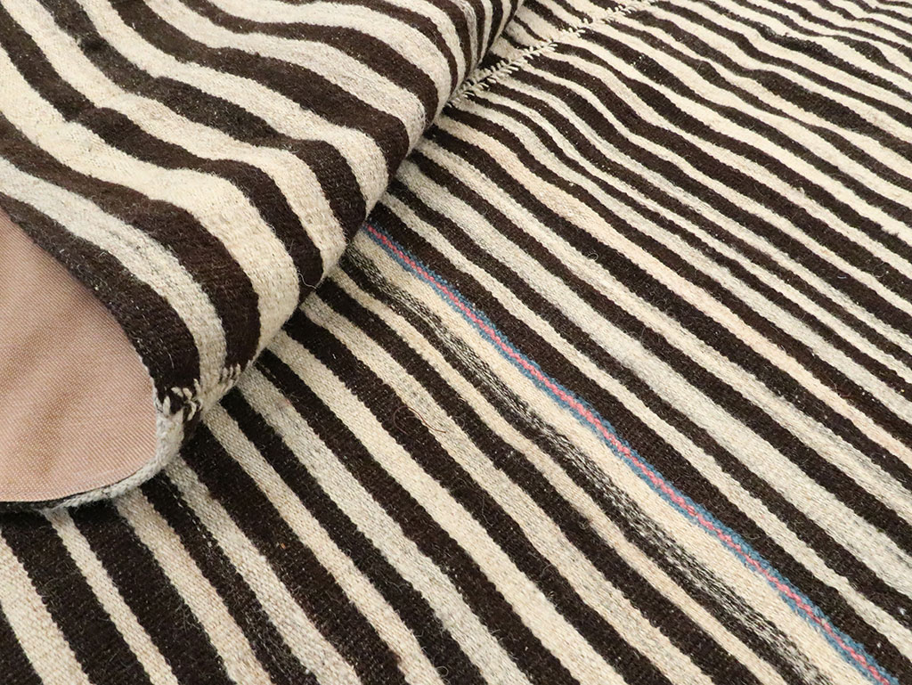 Vintage Persian Flatweave, No.28562 - Galerie Shabab