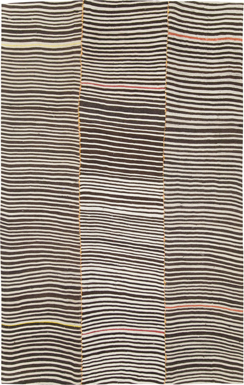 Vintage Persian Flatweave, No.28563 - Galerie Shabab