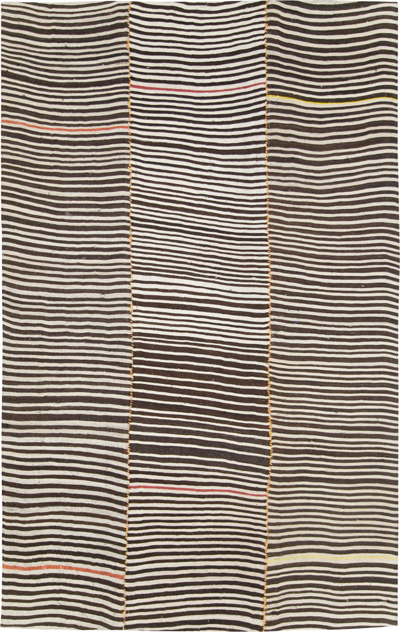 Vintage Persian Flatweave, No.28563 - Galerie Shabab