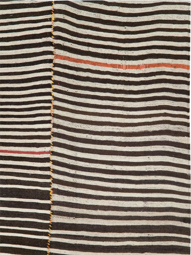 Vintage Persian Flatweave, No.28563 - Galerie Shabab