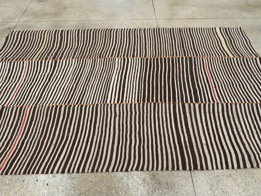 Vintage Persian Flatweave, No.28563 - Galerie Shabab
