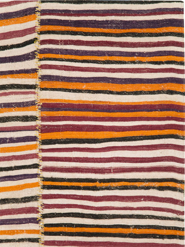 Vintage Persian Flatweave Kilim, No.28564 - Galerie Shabab