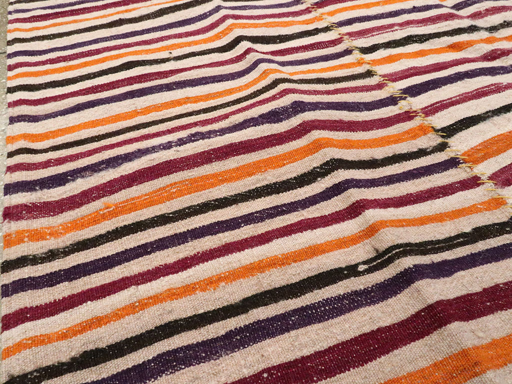 Vintage Persian Flatweave Kilim, No.28564 - Galerie Shabab