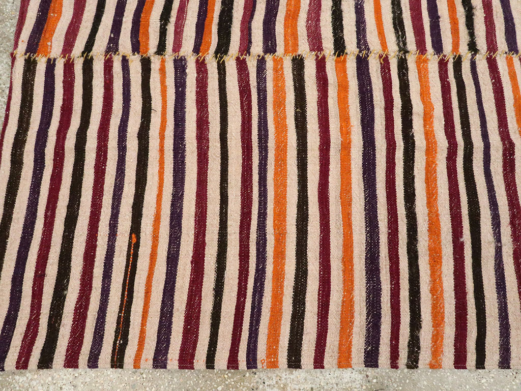 Vintage Persian Flatweave Kilim, No.28564 - Galerie Shabab