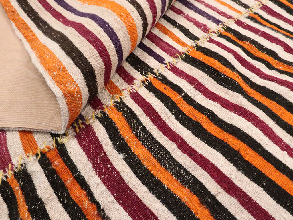 Vintage Persian Flatweave, No.28564 - Galerie Shabab