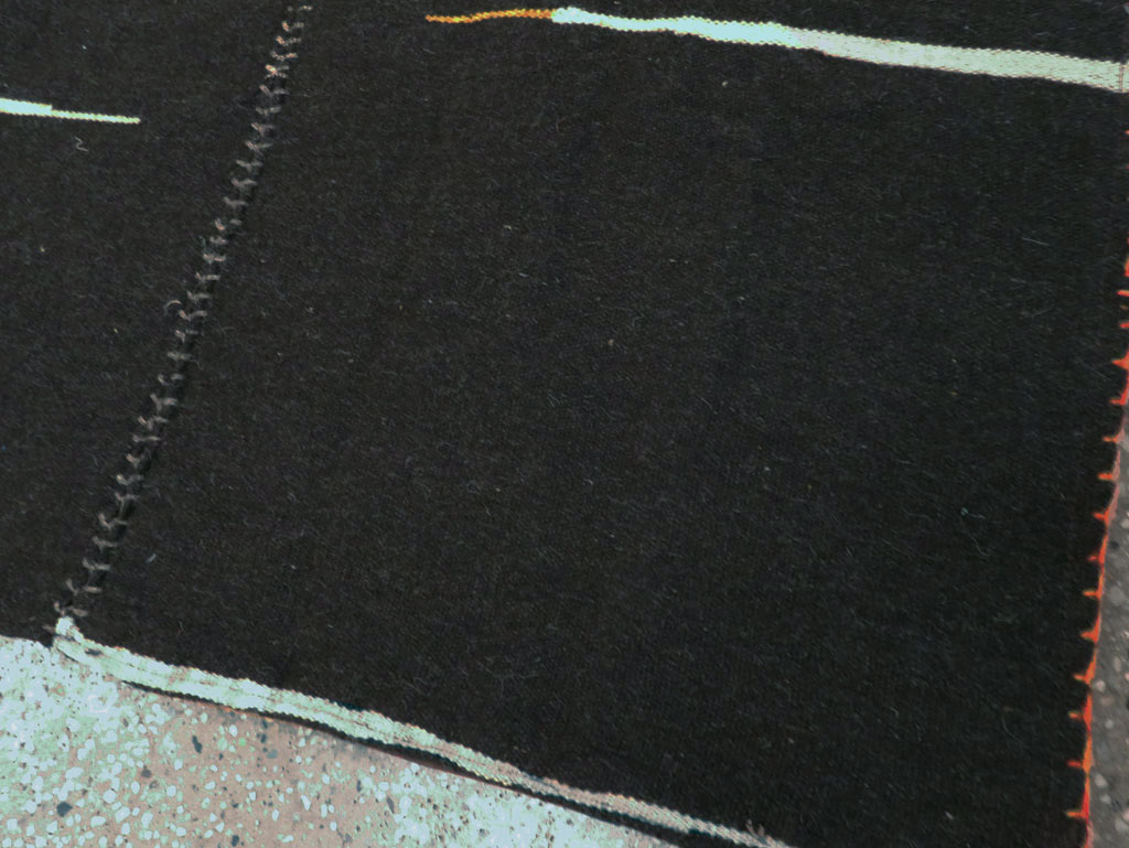 Contemporary Turkish Flatweave Runner, No.28565 - Galerie Shabab