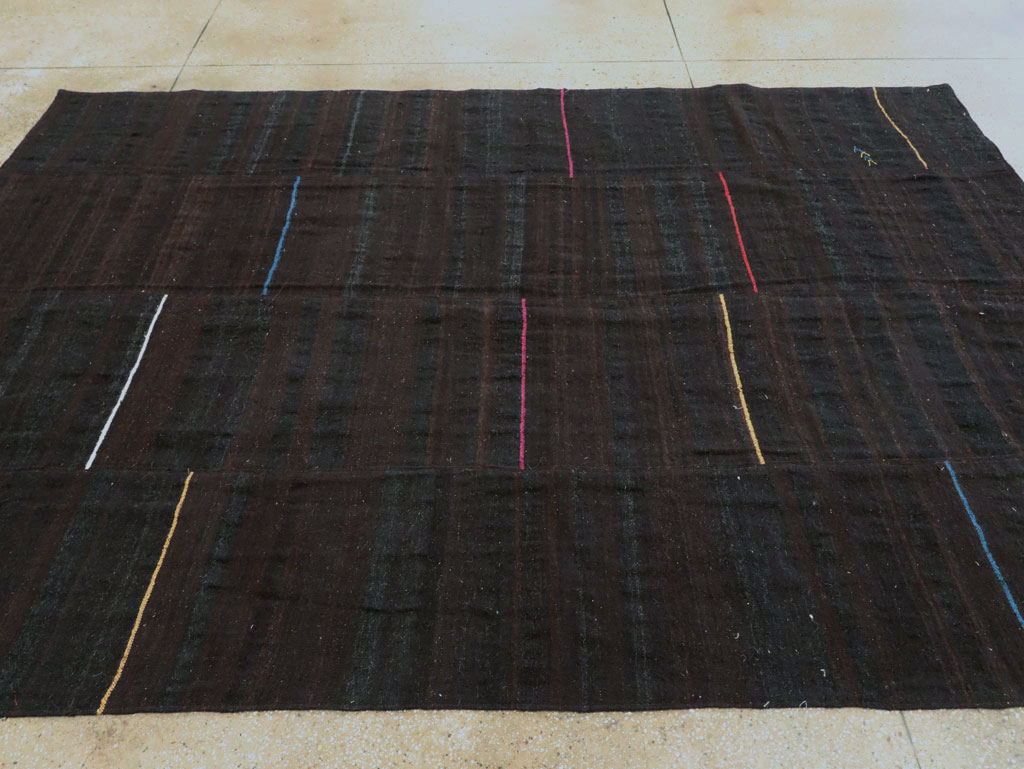 Modern Persian Flatweave Kilim, No.28566 - Galerie Shabab