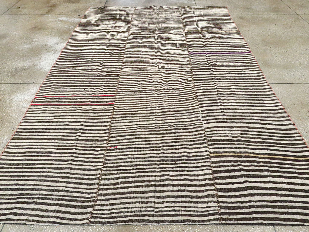 Vintage Persian Flatweave, No.28567 - Galerie Shabab