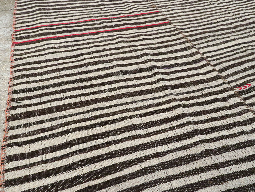 Vintage Persian Flatweave, No.28567 - Galerie Shabab