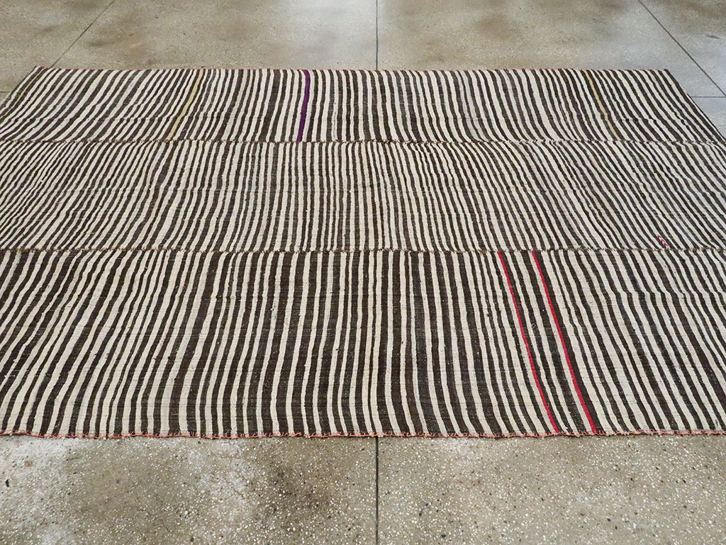 Vintage Persian Flatweave, No.28567 - Galerie Shabab