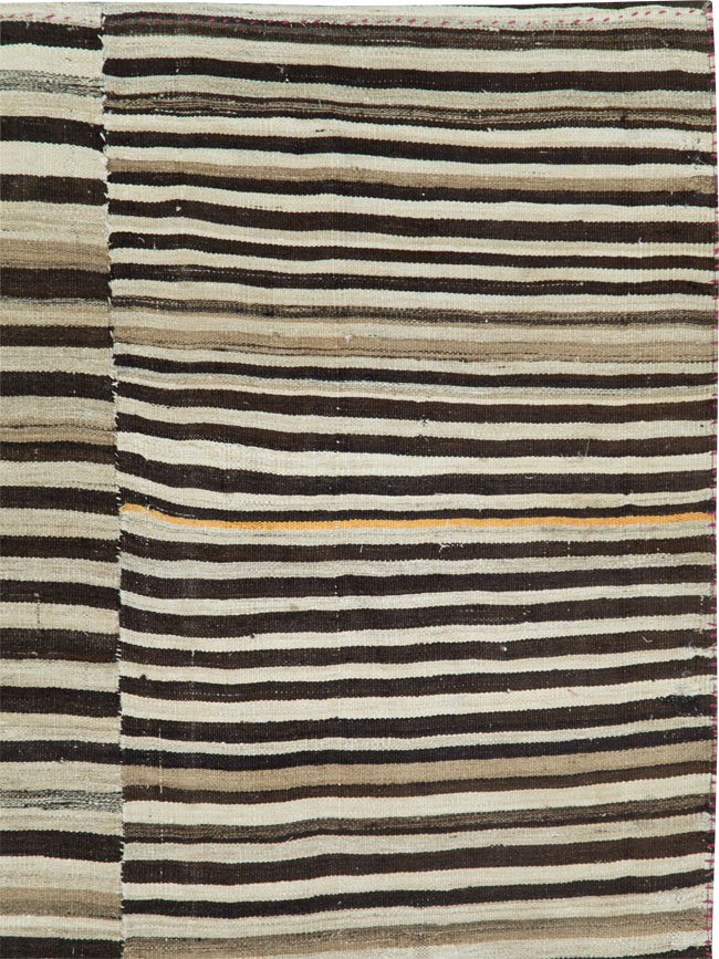 Vintage Persian Flatweave Kilim, No.28568 - Galerie Shabab